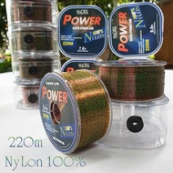 Stealth 3D fishing line 220m 3D fishing line 100% Nylon Super Power