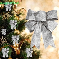 AUGUSTINE Ribbon Bows Large 1PC Hanging Pendant New Year Decoration Bowknot Butterfly Bow Home Decor