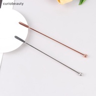 # curcur # 1PC Stainless Steel Cocktail Stick Cocktail Stirrer Milk Tea Coffee Stir Stick .