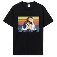 2025 NEW Men's Funny Christian Church T-shirt Jesus Tshirt Vintage I Q7U4