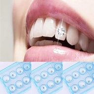 10pcs Diamond Bur Dental Material Teeth Whitening Studs Denture Acrylic Teeth Crystal Ornament Oral 