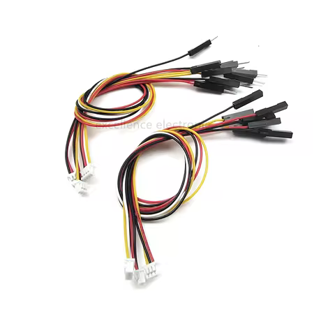 5PCS MX1.25 Spacing To DuPont Cable 10/15/20cm Male Female 1P2P3P4P6P8P10P Board Connection Wire 1 D
