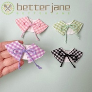 BETTER-JANE Doll Clothes,|Outfit Checkered Checkered Cloak,  Cotton Stuffed Doll 10~15cm 15cm Cotton