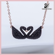 สร้อยคอ Swarovski Iconic Swan Double Necklace สวารอฟสกี้ ของแท้ 100% จี้หงส์ ของขวัญสำหรับคนพิเศษ