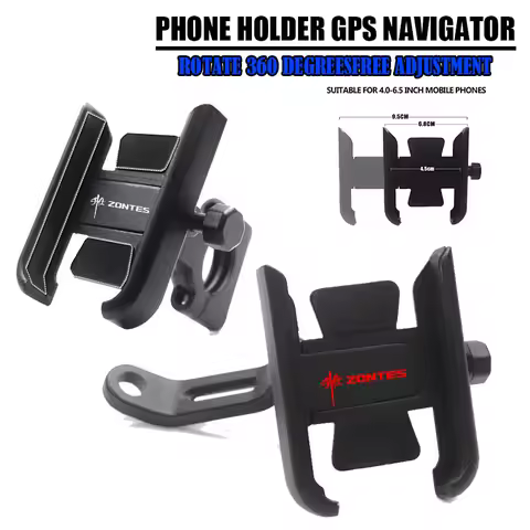 For ZONTES 368G 703F 703RR G1 125 ZT125 ZT310 ZT310R/T/V Motorcycle Expansion Handlebar Mobile Phone