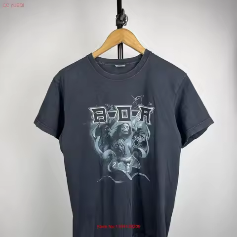 00s Bloodstock Open Air 2008 Festival Band T Shirt B O A Metal Men s M Size vintage Washed Unisex fa