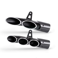 Modified BMW S1000RR R1 R3 R6 Z800 Muffler 51mm Silencer Universal Motorcycle TOCE Exhaust Pipe