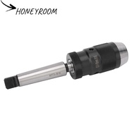 HONEYROOM Quick Release Drill Chuck, B16 0.5 16mm Morse Taper MT3 Keyless Drill Chuck, Taper Tapered