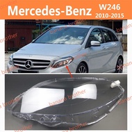 FOR MERCEDES BENZ W246 B180 B200 10-15  HEADLAMP COVER  HEADLIGHT COVER  LENS HEAD LAMP COVER