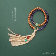Tassel Wenwan Live Supply with Rosary Beads Cotton Thread Chinese Style Laoshan Wholesale Sandalwood