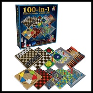 Board GAME 100 IN 1 CHESS GAME / GAME Board 100 IN 1 Many Toys