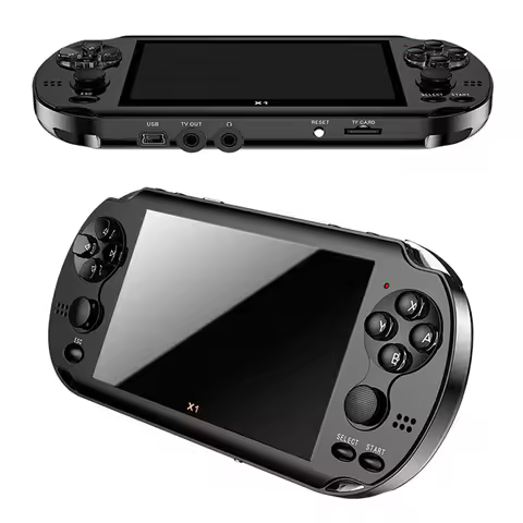 X1 Game Console For PSP 4.3-inch Game Console Nostalgic Classic Dual-Shake Game Console 8G Built-in 