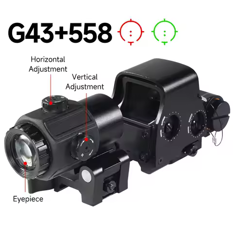 Eotech 558 G43 3X Magnifier Tactical Combo Sight 551 552 553 Holographic Red Dot Sight Airsfot Hunti