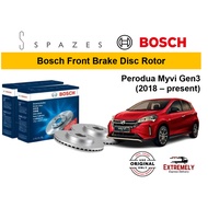 Bosch Brake Disc Perodua Myvi Gen 3 (2018-now) Brake Disc Rotor Front Myvi Gen3