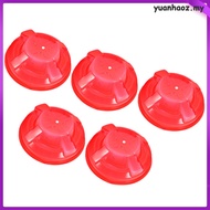 5pcs Plastic Smoke Sensor Cover Smoke Detector Guards Fire Detector Cover for Kitchen Baking Smoke D