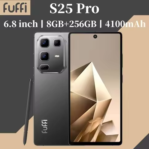 FUFFI Global Vision S25 Pro Smartphone Android 4100mAh 8GB RAM 256GB ROM 6.8 Inch Phone 720x1600HD 3