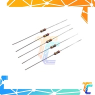 5pcs 2.7m ohms carbon film resistor 1/4 watt