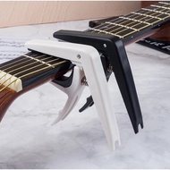 Guitar Capo Model 01 Beautiful Colors There Are 2 To Choose From Black/White For Acoustic Electric Ukulele Bass-Strong And Durable.