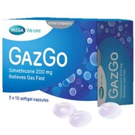 Gazgo Relieve Gas Simethicone 200mg