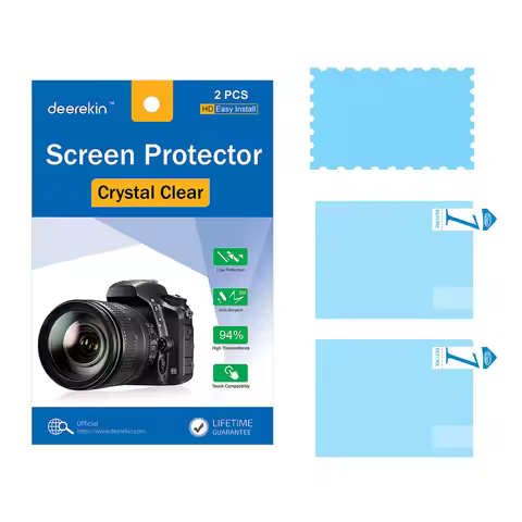 2x Deerekin LCD Screen Protector Protective Film for Sony Alpha A1 A7 A7S A7R A7C A7CII A7CR FX3 FX3