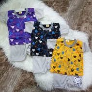 0-6 month baby boy suit, cute children's clothes with teddy bear motif