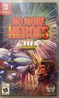 全新 Switch NS遊戲 英雄不再3 No More Heroes III / No More Heroes 3 美版中英文版