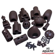 Aquarium Ceramic Decoration Fish Tank Shrimp Pleco Shelter House Dekorasi Akuarium