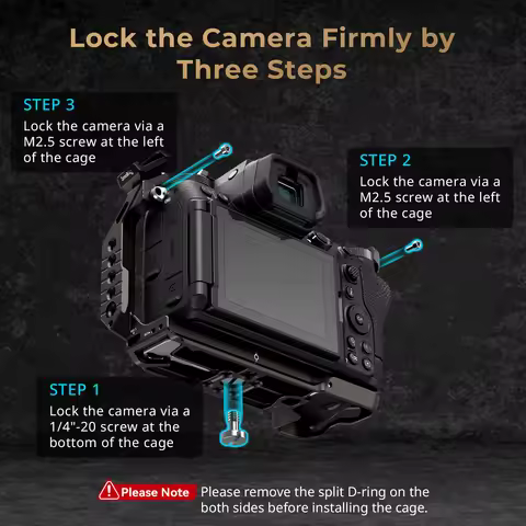 SmallRig Night Eagle Z6III Camera Cage for Nikon Z6 III with Quick Release Plate for Arca-Swiss, w C