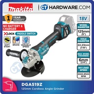 MAKITA DGA519Z 18V CORDLESS ANGLE GRINDER 125 mm (5")