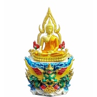 One Color Only One Piece Limited to Make 266 Pieces Number 25 (2.6X 4.6CM) with Beads Name: Success Buddha ROON MAHA MONGKOL Master: MASS CHANTED Chanting Sutra Dafa Association: WAT YAI PISUNULUT