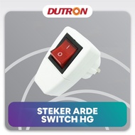10 pcs Steker Arde Saklar Switch On Off Sni Dutron Dv-Ssl-01-Hg