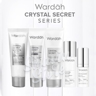 Paket Wardah Crystal Secret 5 in 1 - Wardah White Secret Skincare Wajah Glowing 1 Paket Ori BPOM Perawatan Wajah Putih Glowing Terlaris 5pcs (Day Night Cream Facial Wash Pure Treatment Essence Intense Brightening Essence)