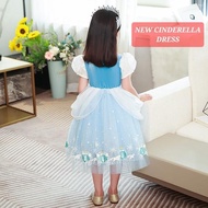 Xie NEW CINDERELLA DRESS HALLOWEEN PRINCESS COSTUME FOR KIDS IMPORTED PARTY DRESS