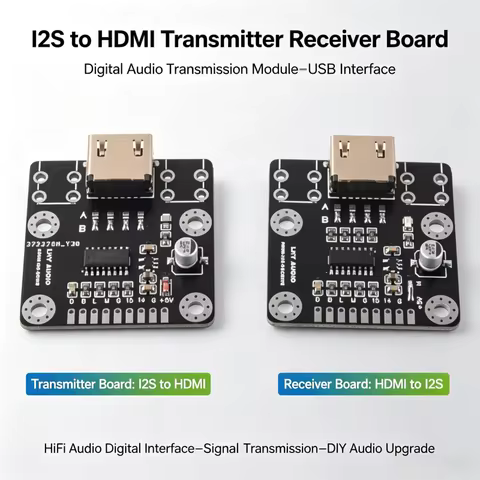LHY HiF Audio HDMI OVER IIS Receiver Board HDMI Converter I2S Sender Board Decoder DAC