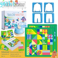 GESH1 Tailor Master Battle Game, 2-person Game Improve Focus Color Shape Matching Toy, Interesting C