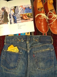 Levis LVC 1937 year 501XX classic vintage washing Selvedge jeans (for cool Ladies)  27" 腰圍  🇯🇵日本製