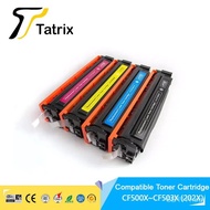 Tatrix Premium Compatible Laser Color Toner Cartridge CF500X CF501X CF502X CF503X 202X for Printer M