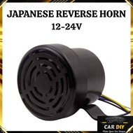 CAR DIY Car Reverse Horn 12v 24v Horn Reverse Japan 4 Sound Horn Gostan Kereta 12v 24v Jepun 4 Jenis