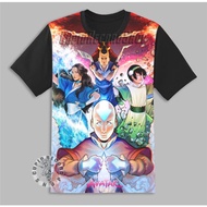 Avatar Clothes Boys Girls T-shirts Clothes 1 12 Years 3D Anime Game 10692