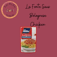 La Fonte Chicken Bolognese sauce