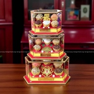 Feng Shui Cereal Box with 5 Types of Beans, God of Fortune Cereal, Feng Shui God of Wealth Rice Jar 