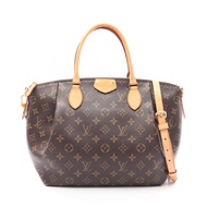 【二手】LOUIS VUITTONTurenne MM Monogram 兩用手提包 M48814 PVC塗層帆布皮革 Turenne MM 女士二手 A