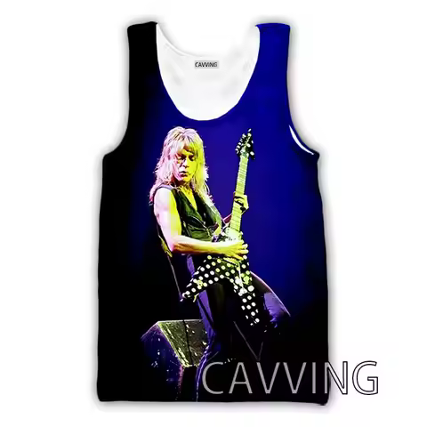 New Fashion Women/Men's 3D Print Randy Rhoads Tank Tops Harajuku Vest Summer Undershirt Shirts Stree