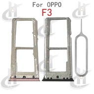 For OPPO F3 Sim Card Tray Slot Holder Card Holder Reader SD Slot Adapter Replacement Parts