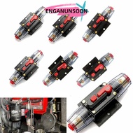 ENGANUNSOON Self Recovery Circuit Breaker, 60A 50A 40A 30A 150A 125A 100A 80A DC Resettable Circuit 