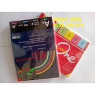 A4 color paper (100 sheets of 160 gsm)