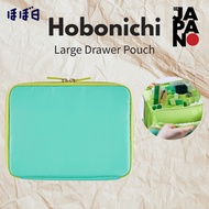 Hobonichi Large Drawer Pouch/Aqua Lime