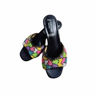 Size 5/Eur 36/23cm : Peranakan Nyonya Beaded Shoes Genuine Leather Large Beads