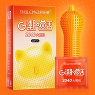 Hyaluronic acid More Passion Sex Condom Pleasure 3D Dotted Condom 10PCS/Box G-Spot Condoms Large Par