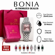 100% Original, BONIA Women's Quartz Watch | Sapphire Glass Stainless Steel | 30M Water Resistant | F
